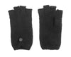 Ruched Alpaca Button Gloves