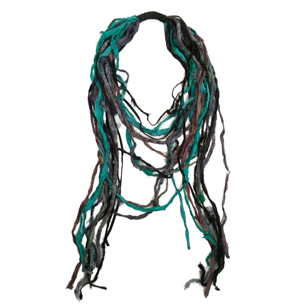 Spellbinder Silk Fabric Necklace